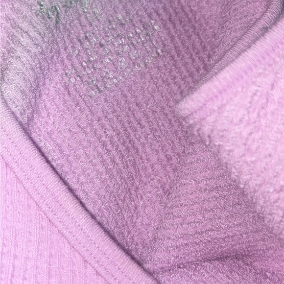 Pink Ribbed Tank Top - Picture 4 of 4